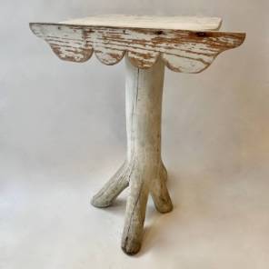 A French Tree Trunk Table